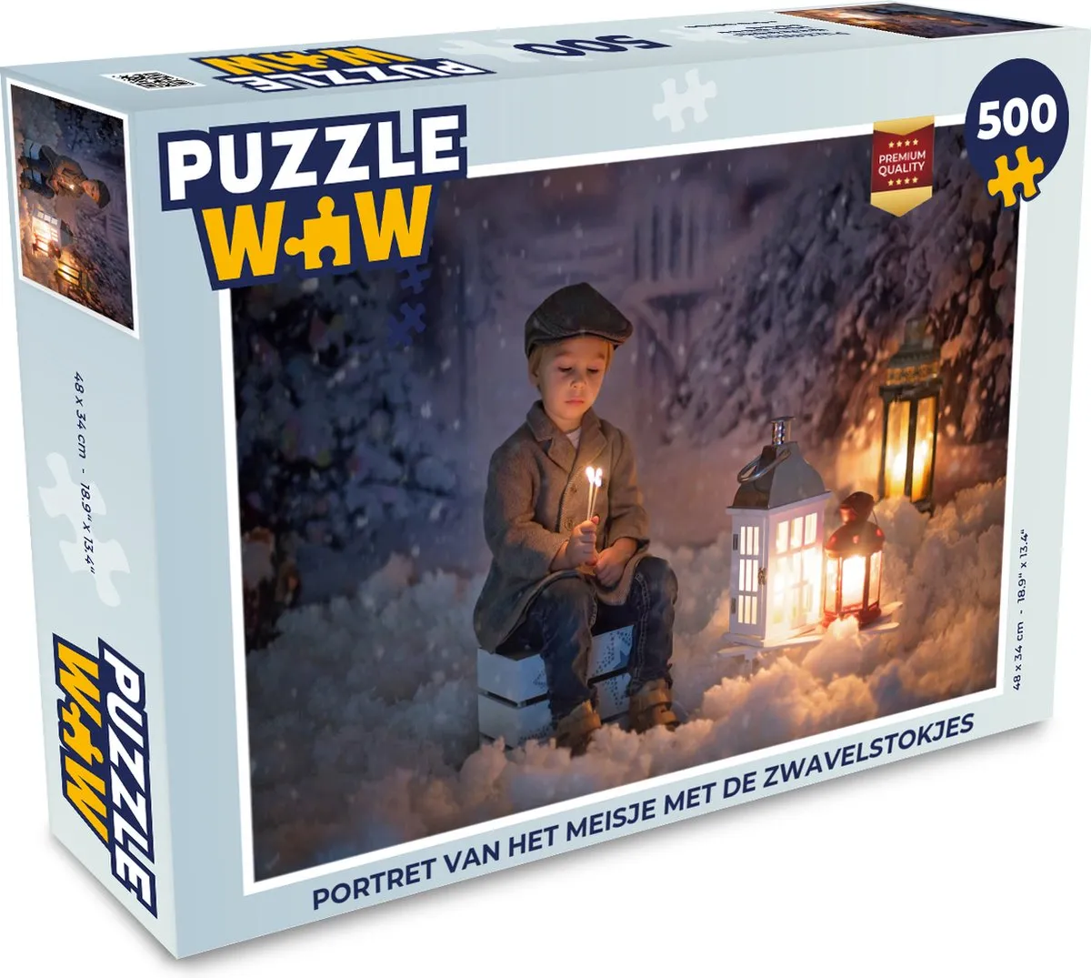 PuzzleWow Legpuzzel 500 Stuks