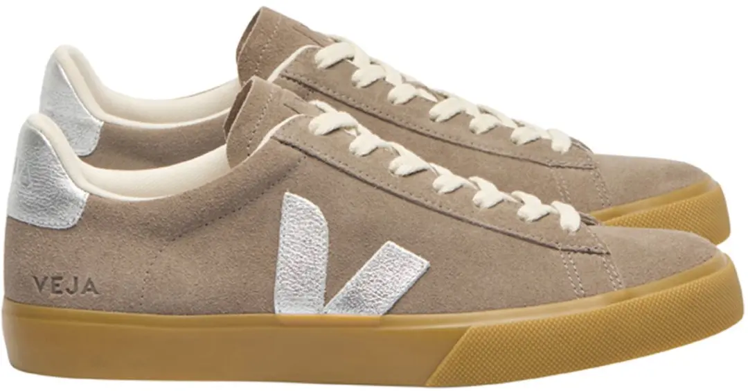 VEJA Campo Suede moonrock silver