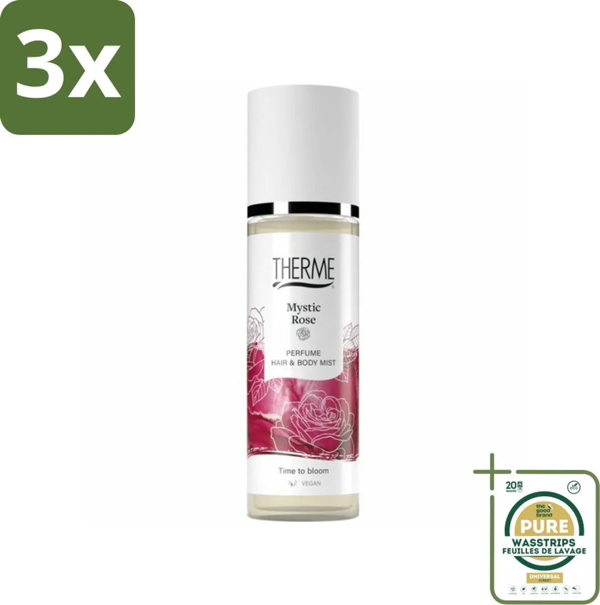 Therme Mystic Rose Parfum Haar- & Lichaamsmist 200ml
