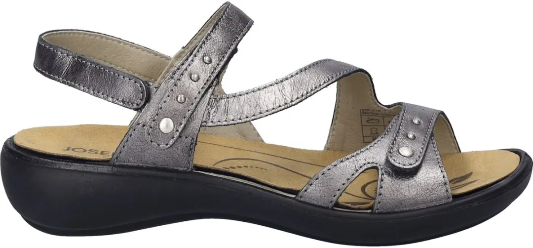 Josef Seibel Ibiza 70 Sandalen - 41 - Anthrazit - afbeelding 3 van 6