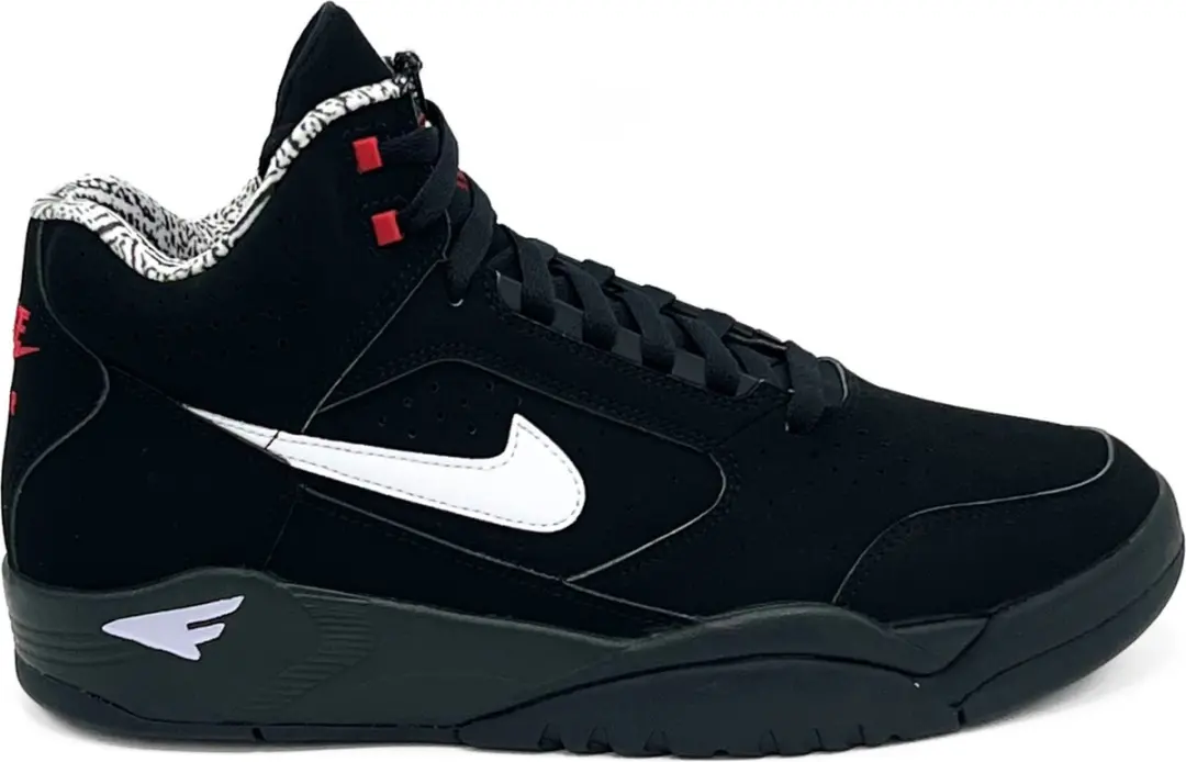 Nike Air Flight Lite II Mid (Black White/Varsity Red)