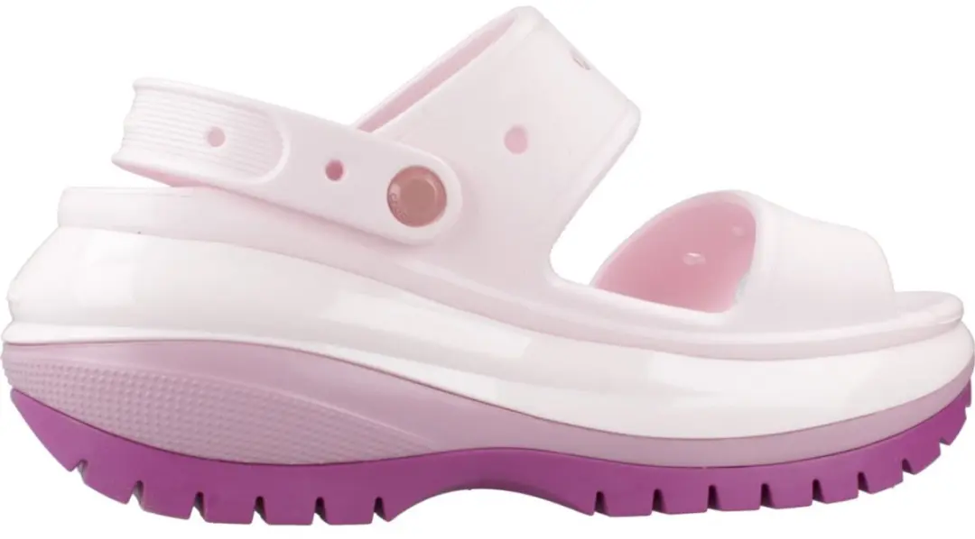Crocs Classic Mega Crush Sandalen Roze 39-40 - afbeelding 4 van 6