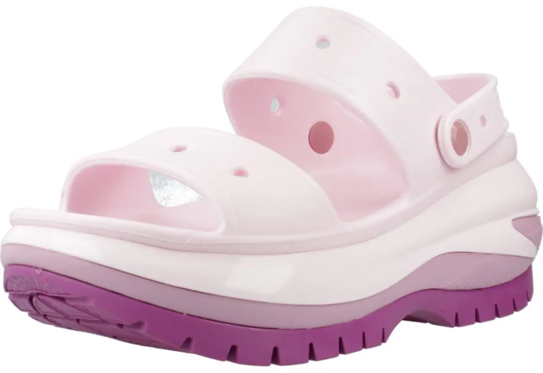 Crocs Classic Mega Crush Sandalen Roze 39-40 - afbeelding 2 van 6