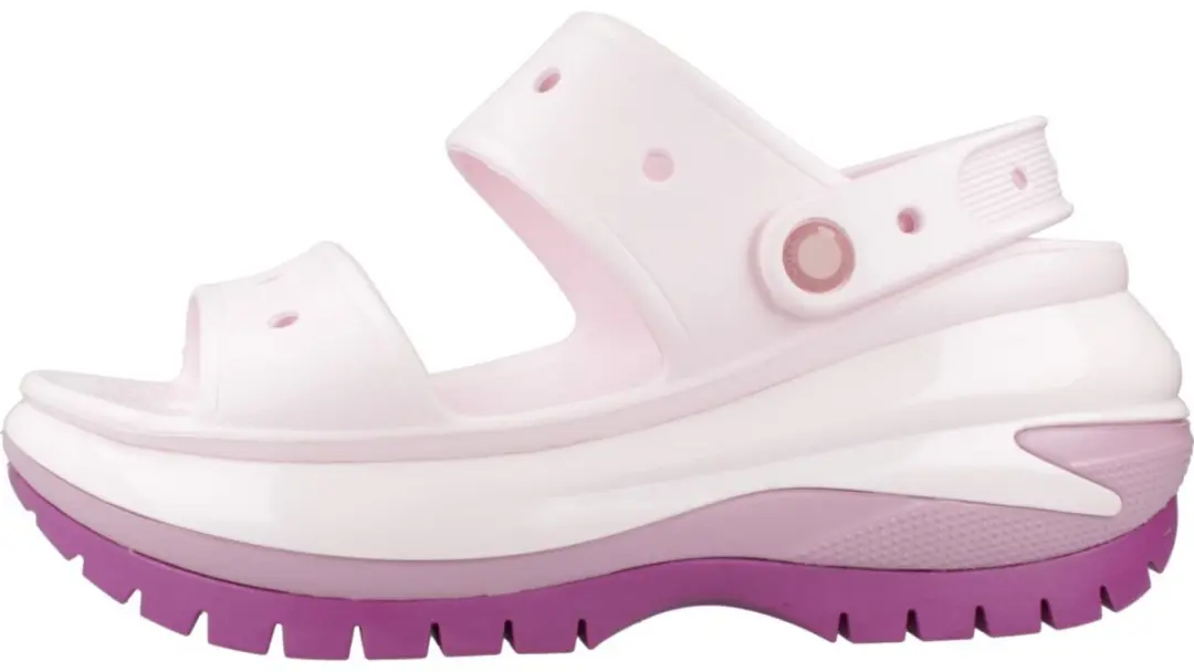 Crocs Classic Mega Crush Sandalen Roze 39-40 - afbeelding 5 van 6