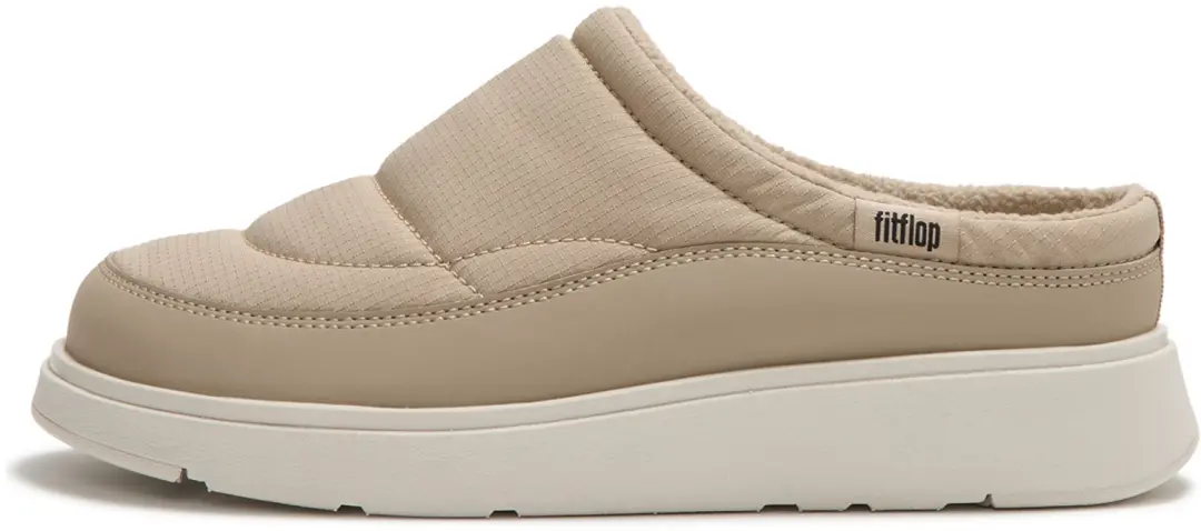 FitFlop Gen-FF gevoerde mules BEIGE