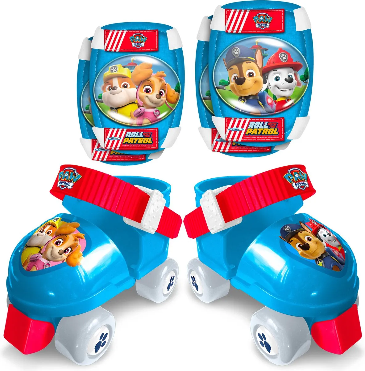 Nickelodeon Paw Patrol Rolschaatsen - Blauw - Maat 23-27