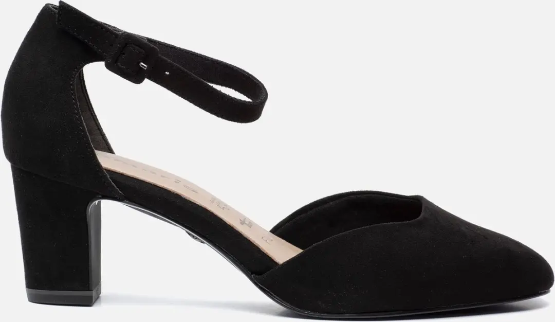 Tamaris Pumps zwart Textiel