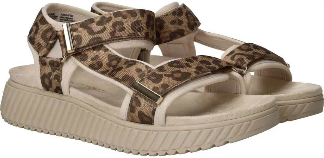 Marco Tozzi 2-28537-46 Sandalen - Beige - afbeelding 3 van 5