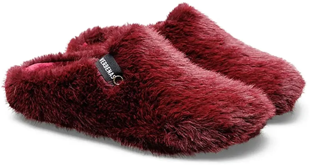 Verbenas York Budapest Burdeos Pantoffels - Rood - 40 - afbeelding 6 van 6