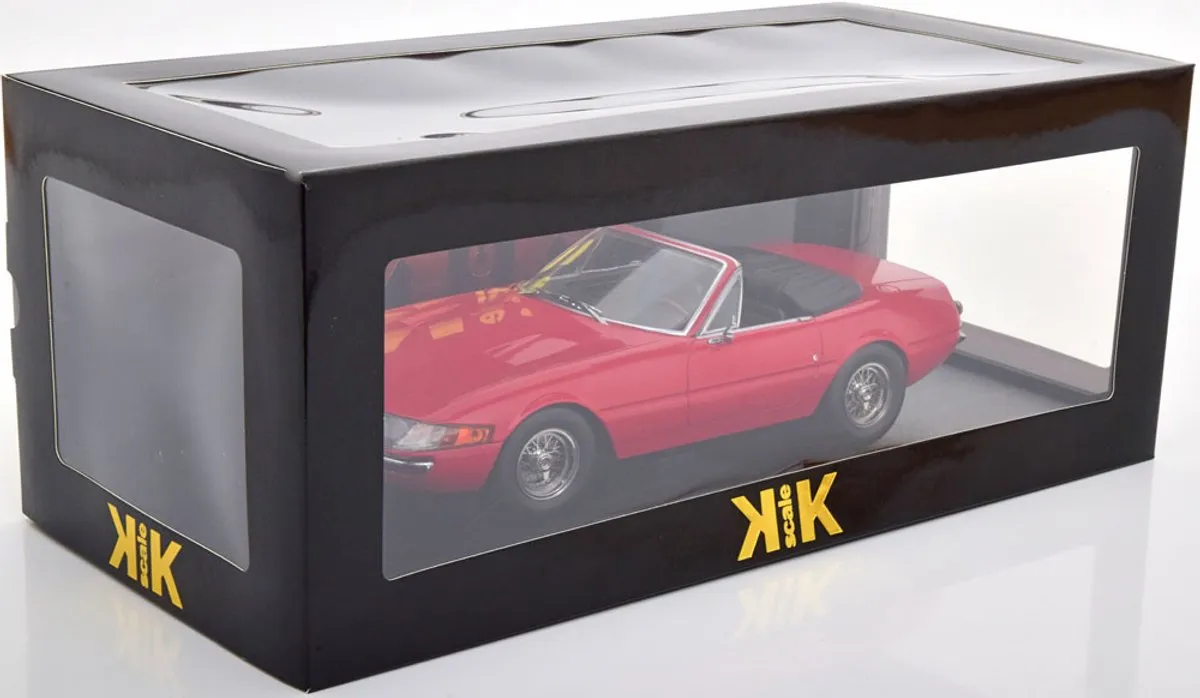 Ferrari 365 GTS/4 1969 KKDC180611 Modelauto - 1:18 - Rood