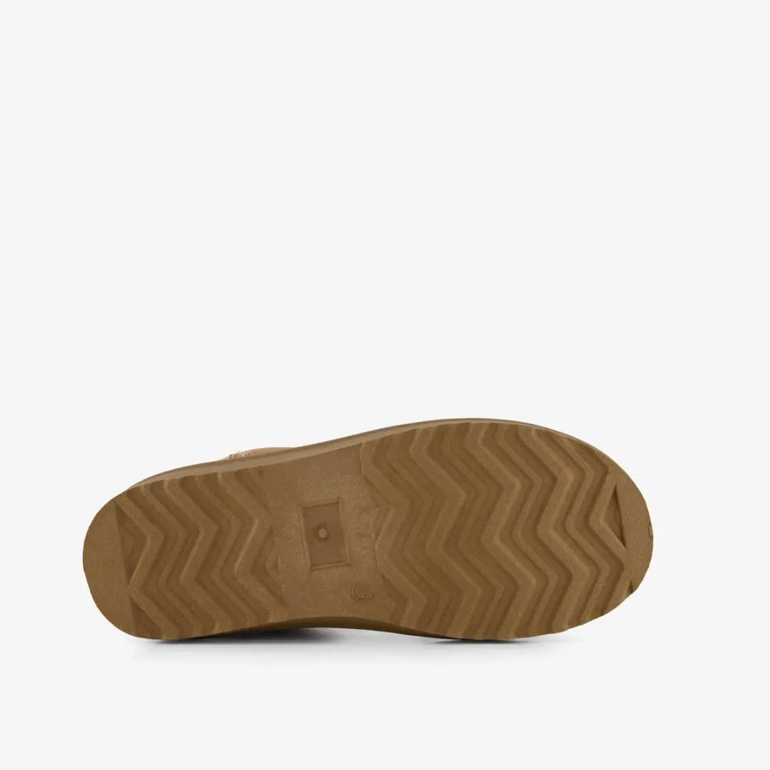 Braqeez gevoerde meisjes boots beige - Maat 33 - Uitneembare zool - afbeelding 2 van 2