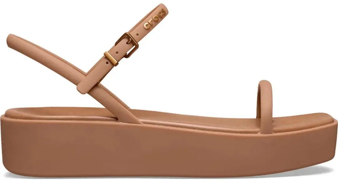 Crocs Miami Platform & Strap Sandalen Bruin EU 41-42 Vrouw