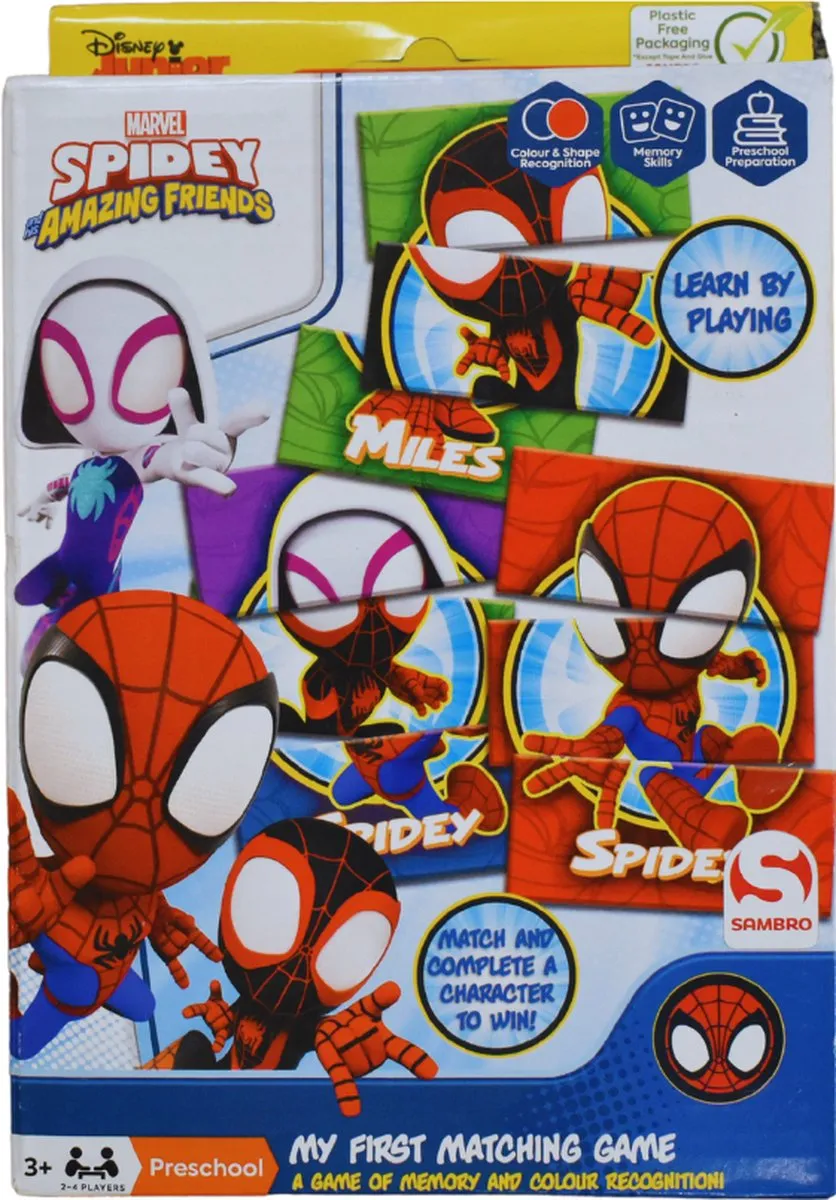 Marvel Spidey Mijn Eerste Passpel Kaartspel