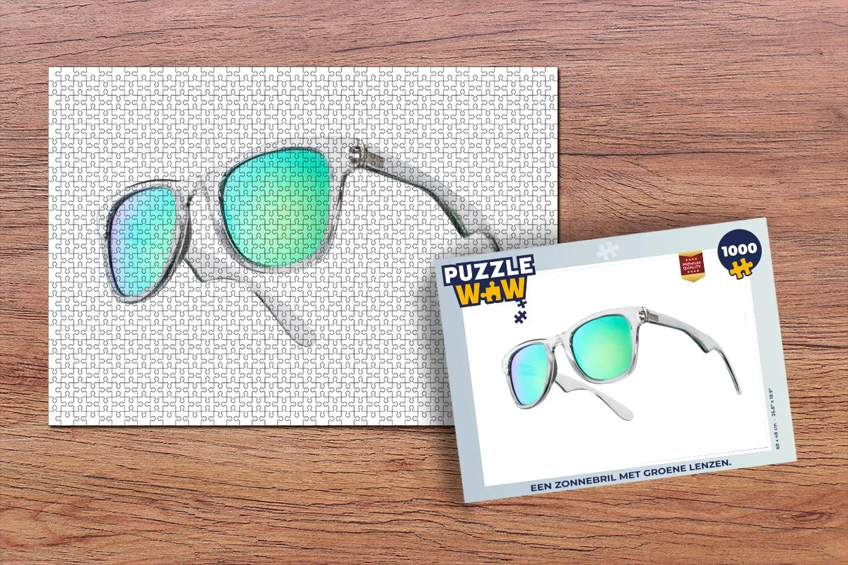 PuzzleWow Legpuzzel 1000 Stuks - Multicolor