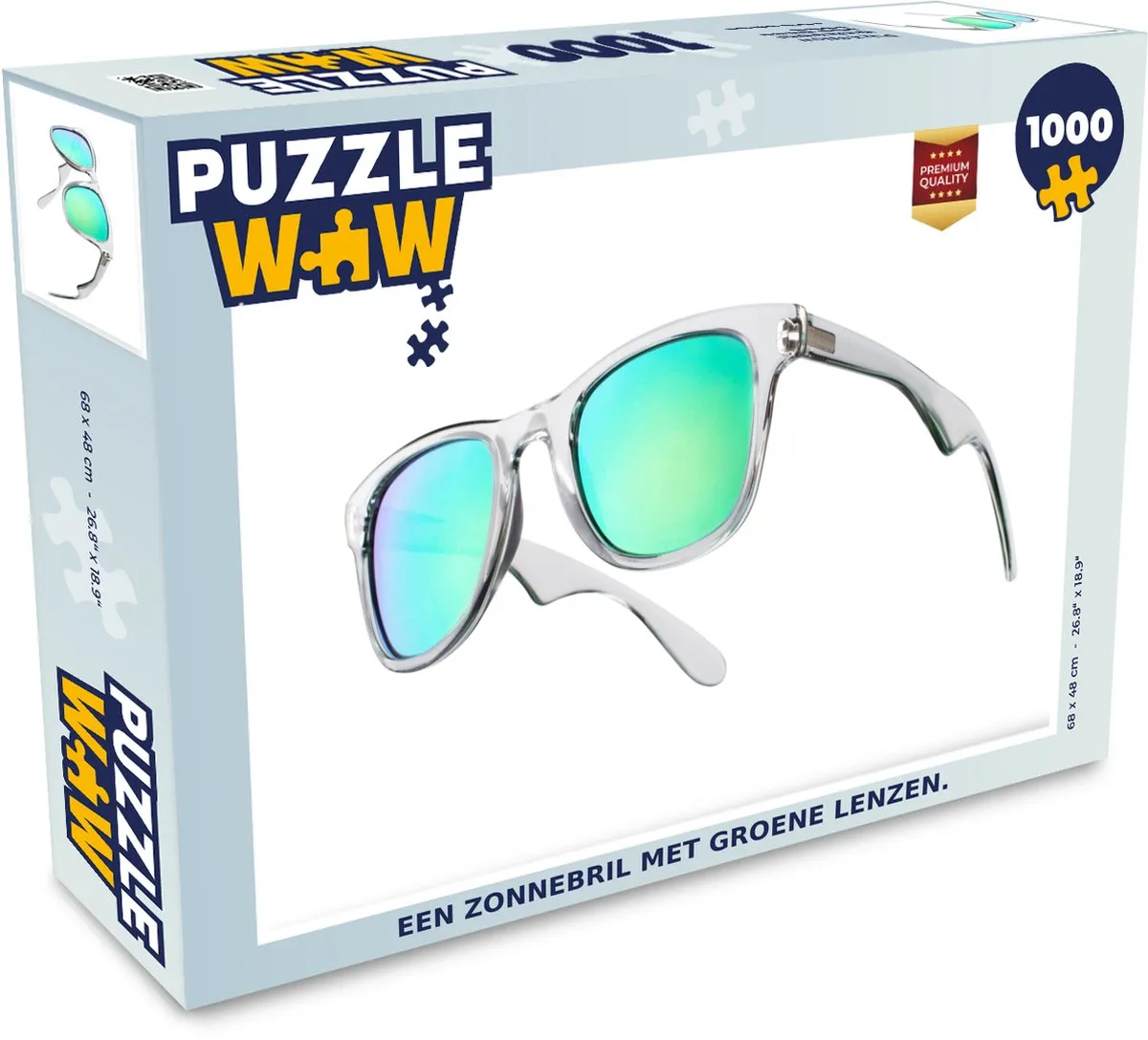 PuzzleWow Legpuzzel 1000 Stuks