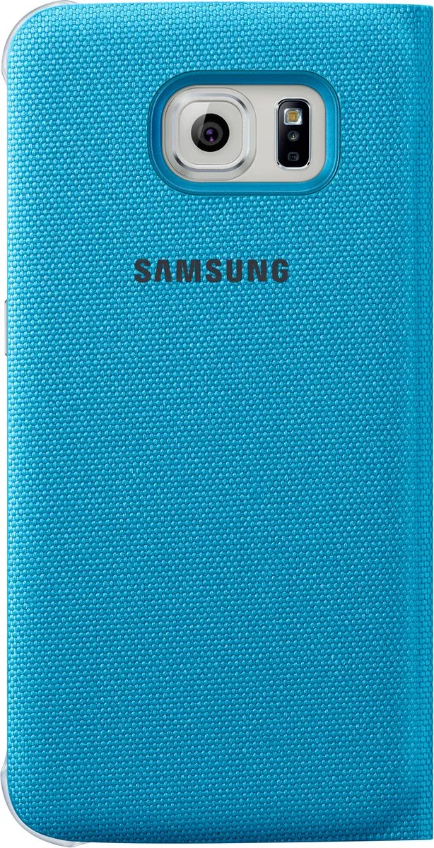 Samsung S-View Cover Canvas Galaxy S6 - Blauw