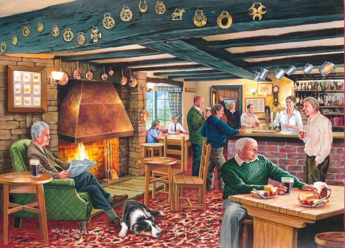 House Of Puzzles Mine's a Pint Puzzel 500 Stuks - Multicolor