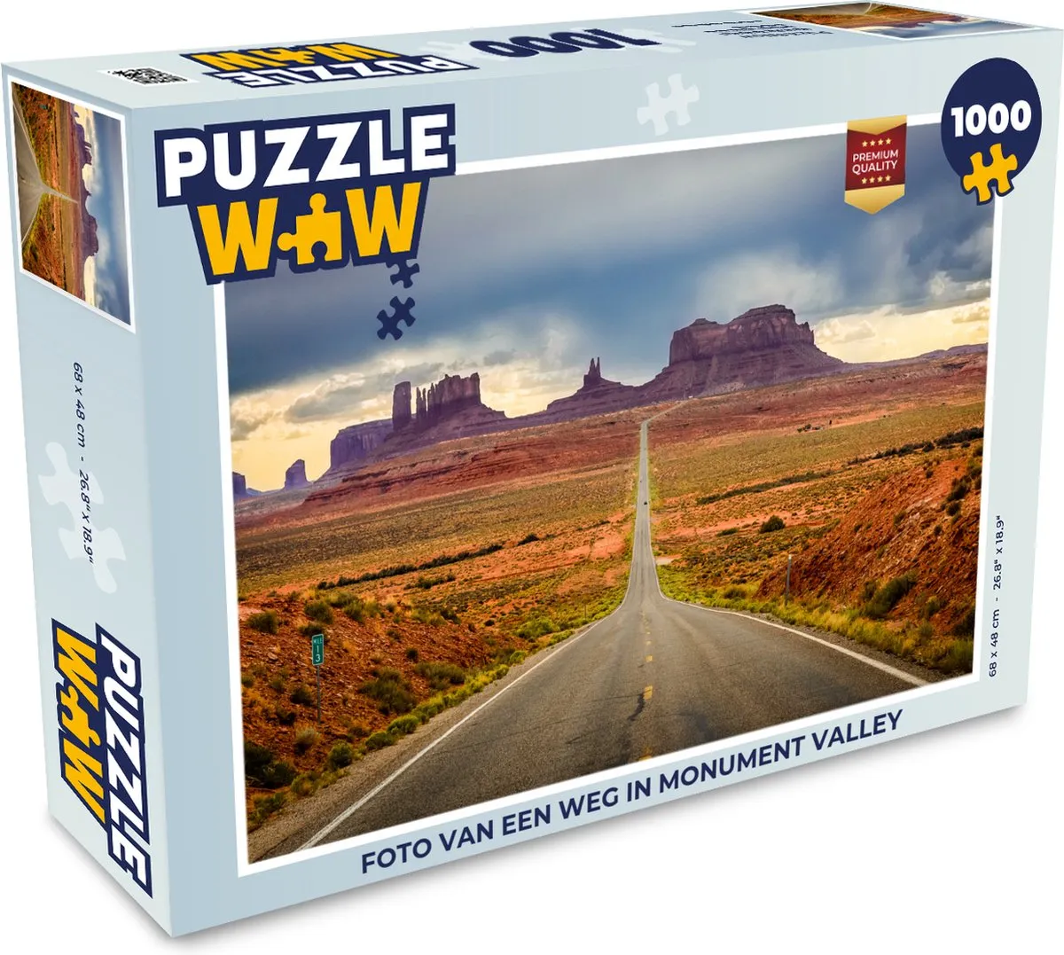 PuzzleWow Monument Valley Legpuzzel 1000 Stuks
