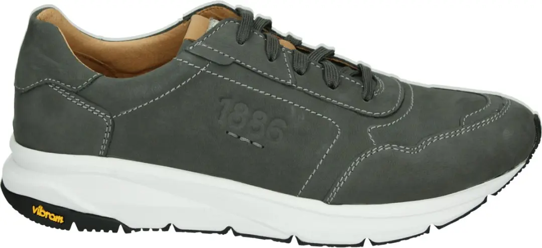 Josef Seibel DONALD 01 - Volwassenen Lage sneakersHeren sneakersVrije tijdsschoenen - Kleur: Grijs - Maat: 44