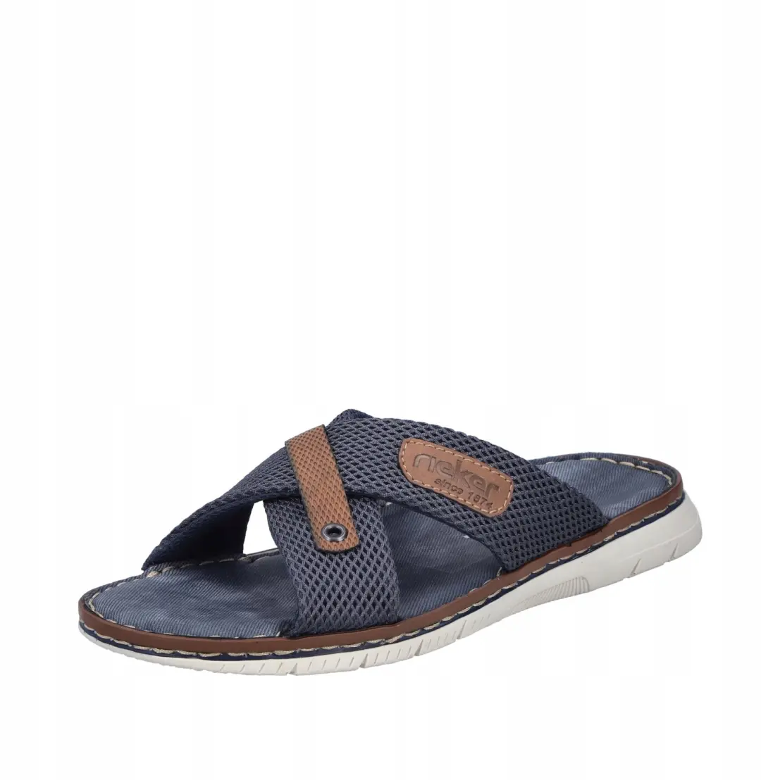 Rieker Heren Klompen 21340 Blauw