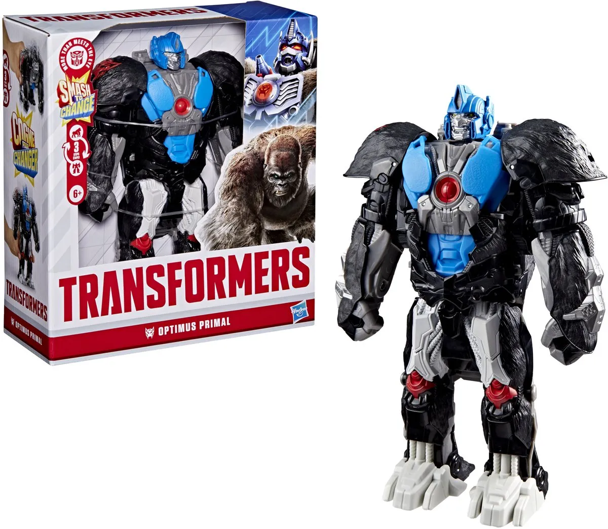 Transformers Smash Changers Optimus Primal F7248 Actiefiguur