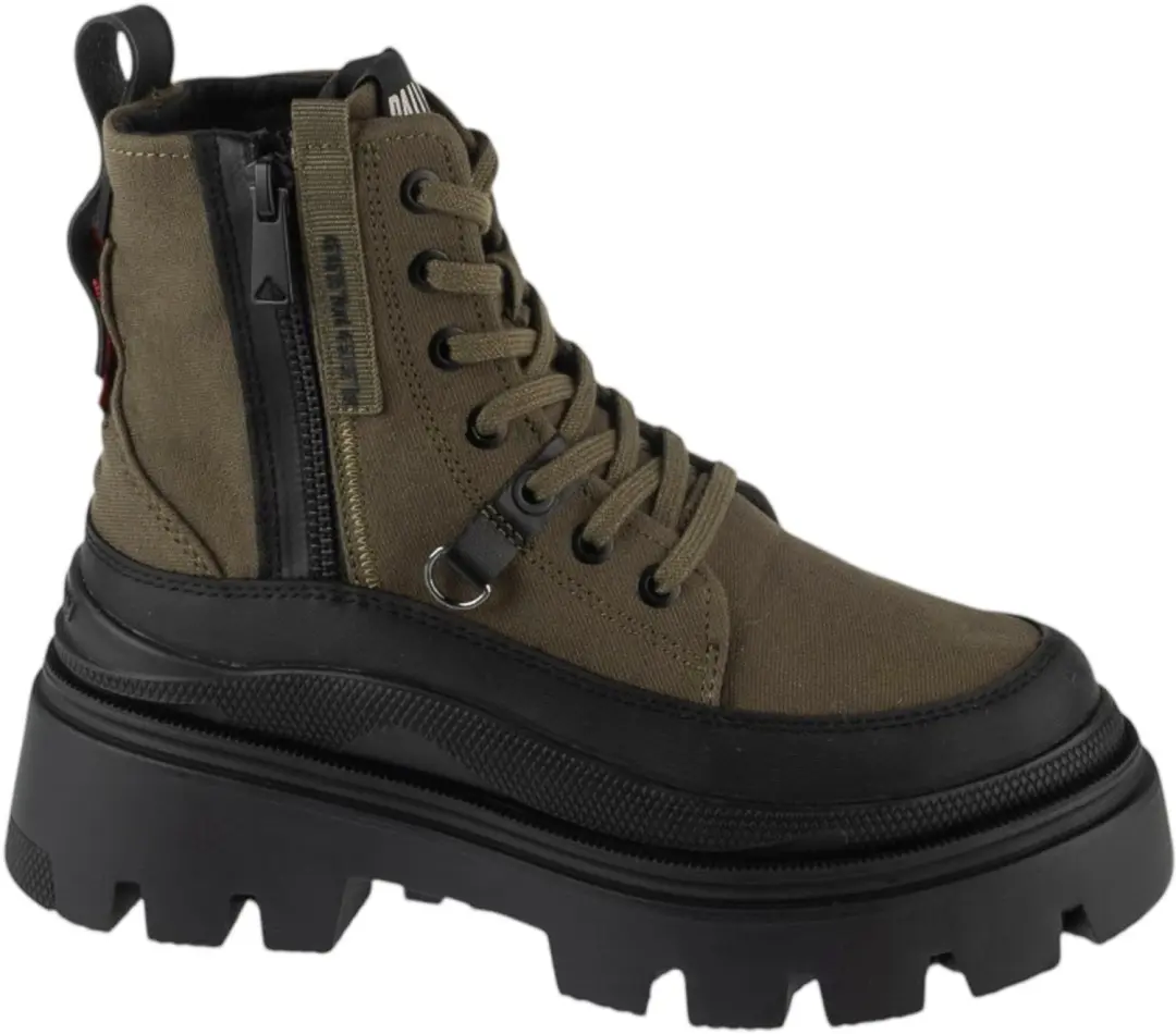 Palladium Pallasquad Zip TX Laarzen Groen 36