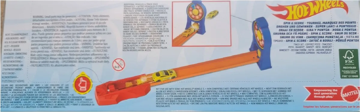 Hot Wheels Action Spin & Score Speelset 5454 - Divers - afbeelding 6 van 6