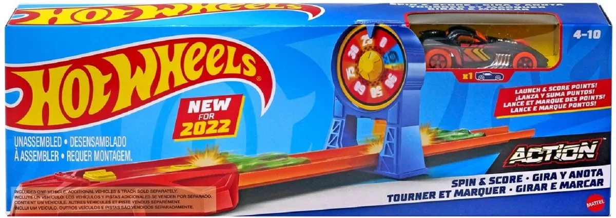 Hot Wheels Action Spin & Score Speelset 5454 - Divers