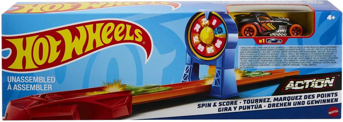Hot Wheels Action Spin & Score Speelset 5454 - Divers