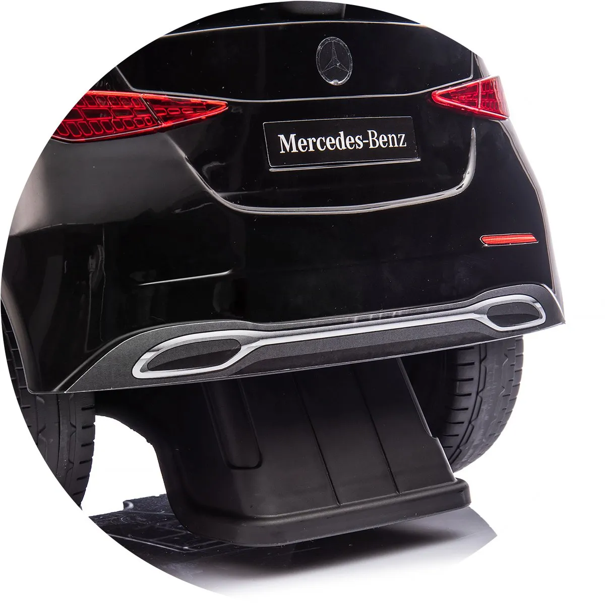 Mercedes-Benz C-Class Loopauto Duwstang - Zwart