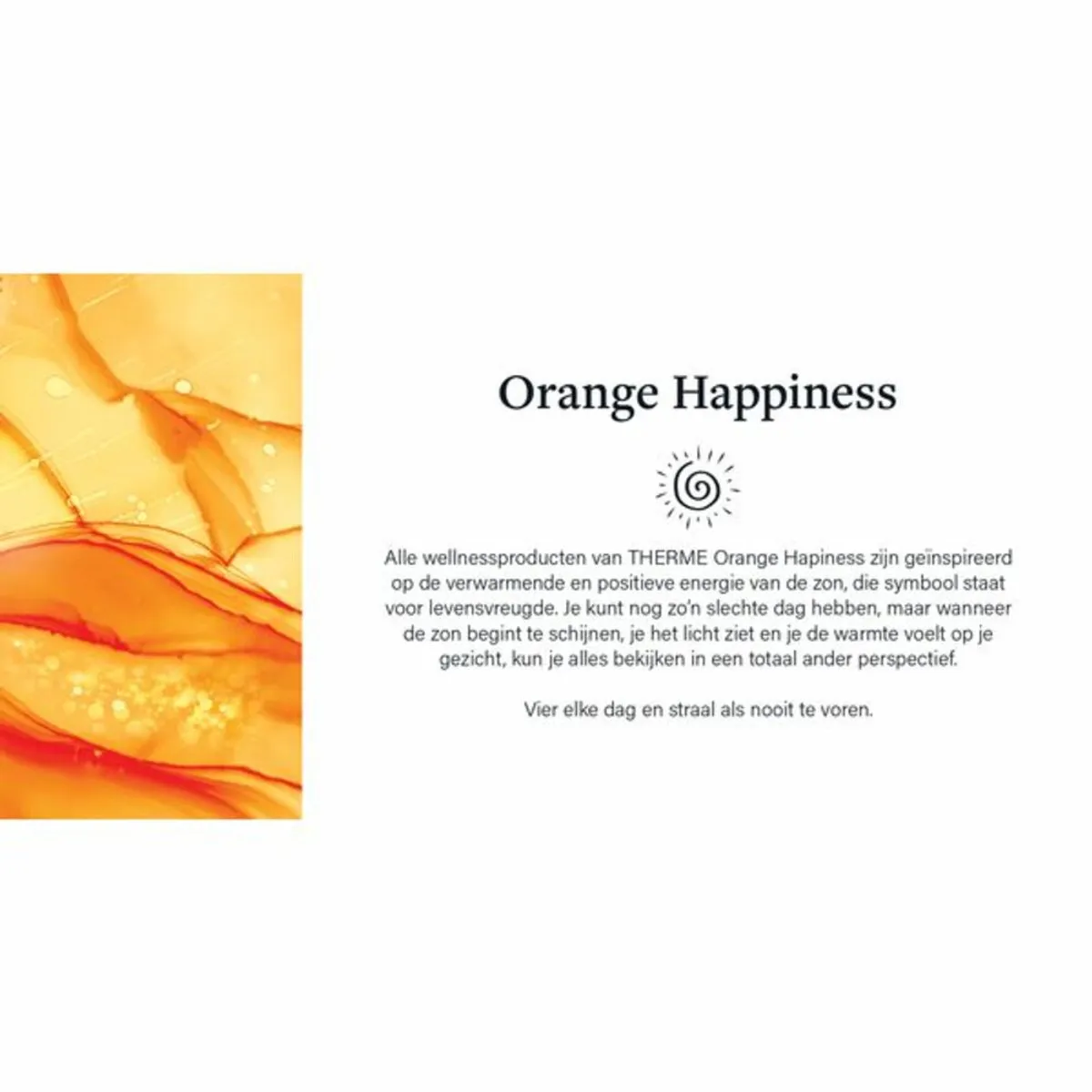 Therme Orange Happiness Eau de Parfum - 90ml (3x30ml)