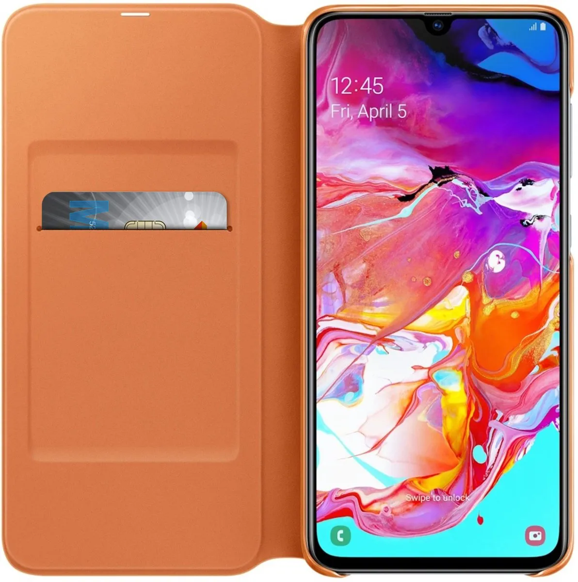 Samsung Galaxy A70 Wallet Cover EF-WA705PWEGWW - Wit - afbeelding 6 van 6