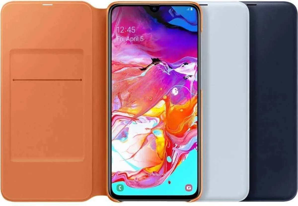 Samsung Galaxy A70 Wallet Cover EF-WA705PWEGWW - Wit