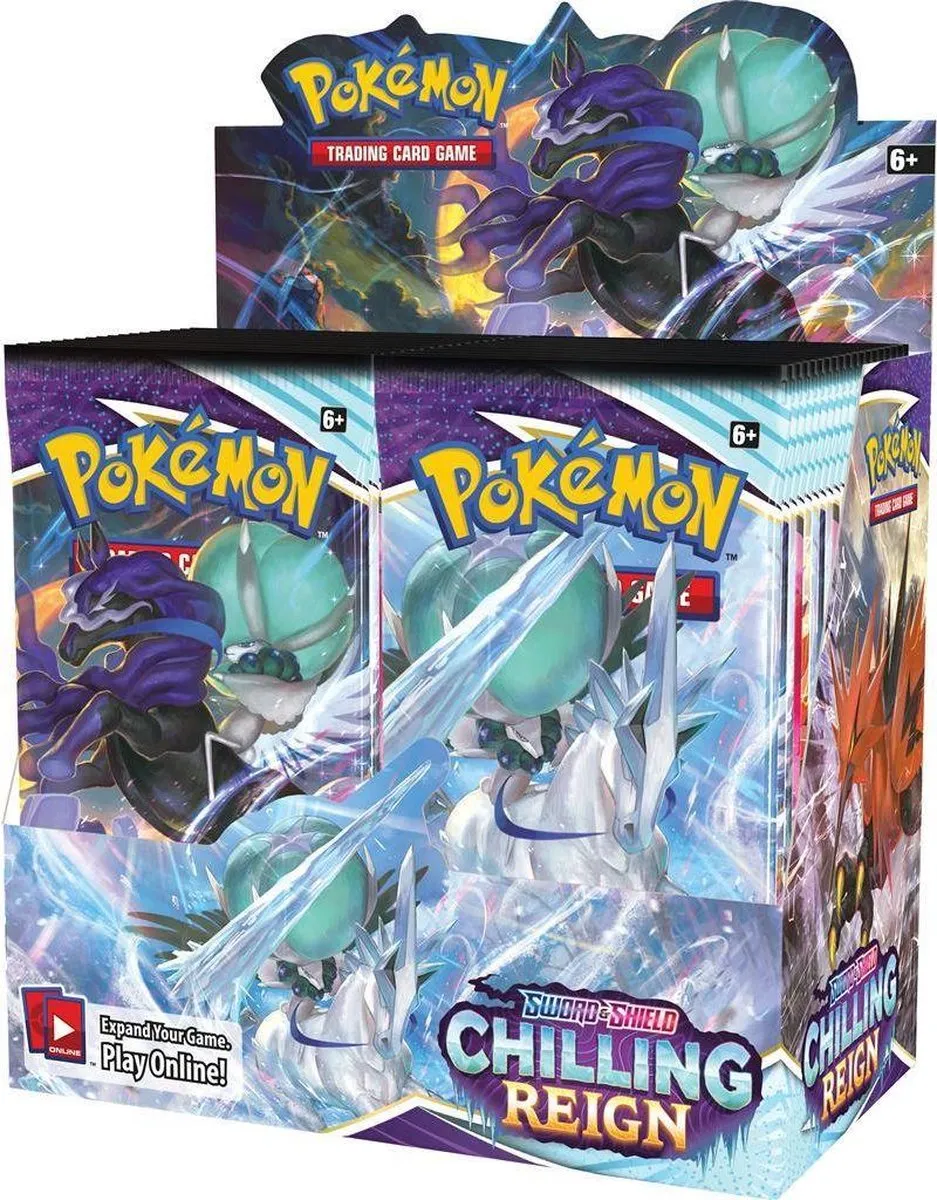 Pokémon Sword & Shield Chilling Reign Booster Box