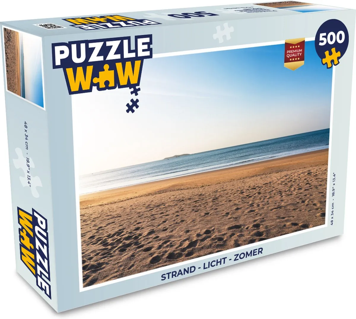 PuzzleWow Strand Legpuzzel 500 Stuks