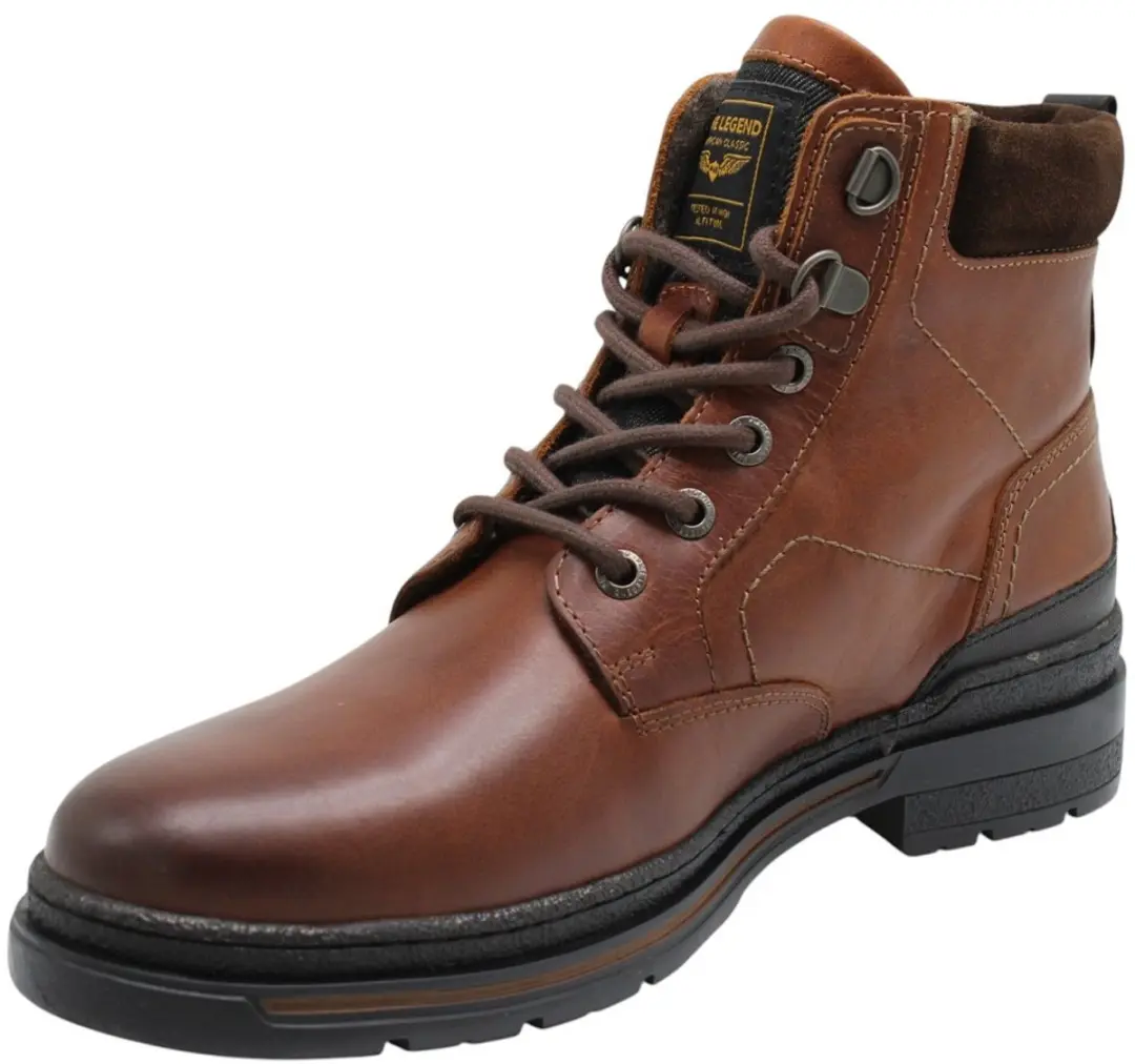 PME Legend Tarmac Lederen Veterboot Cognac - afbeelding 3 van 6