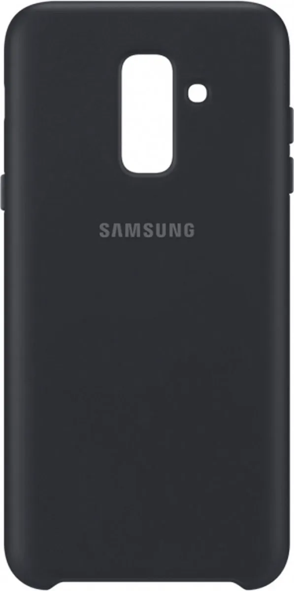 Samsung Galaxy A6+ Dual Layer Cover EF-PA605CBEGWW - Zwart