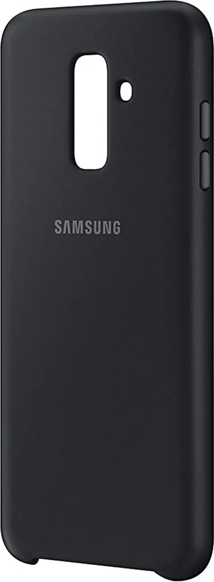 Samsung Galaxy A6+ Dual Layer Cover EF-PA605CBEGWW - Zwart