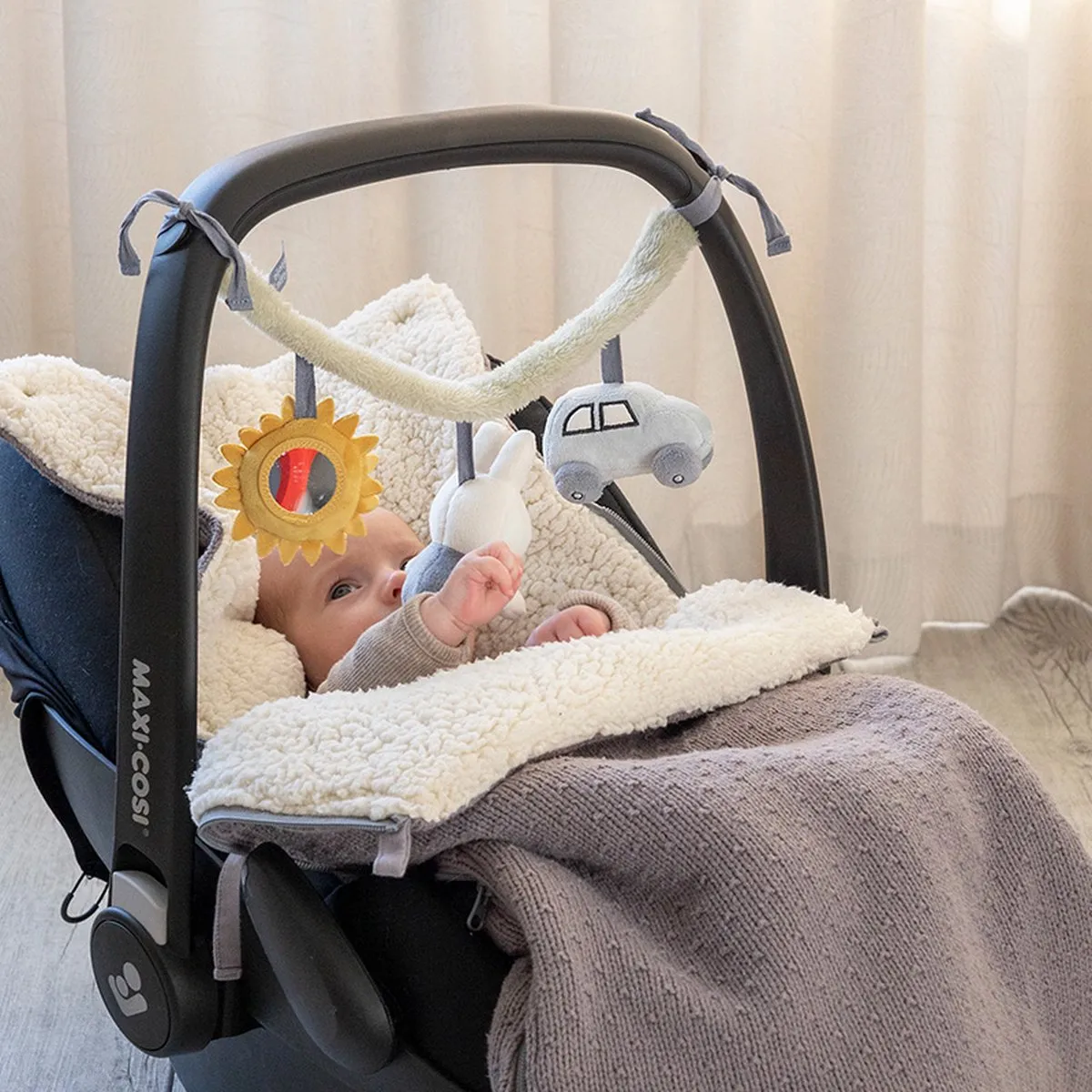 Nijntje Wagenspanner Fluffy Blauw