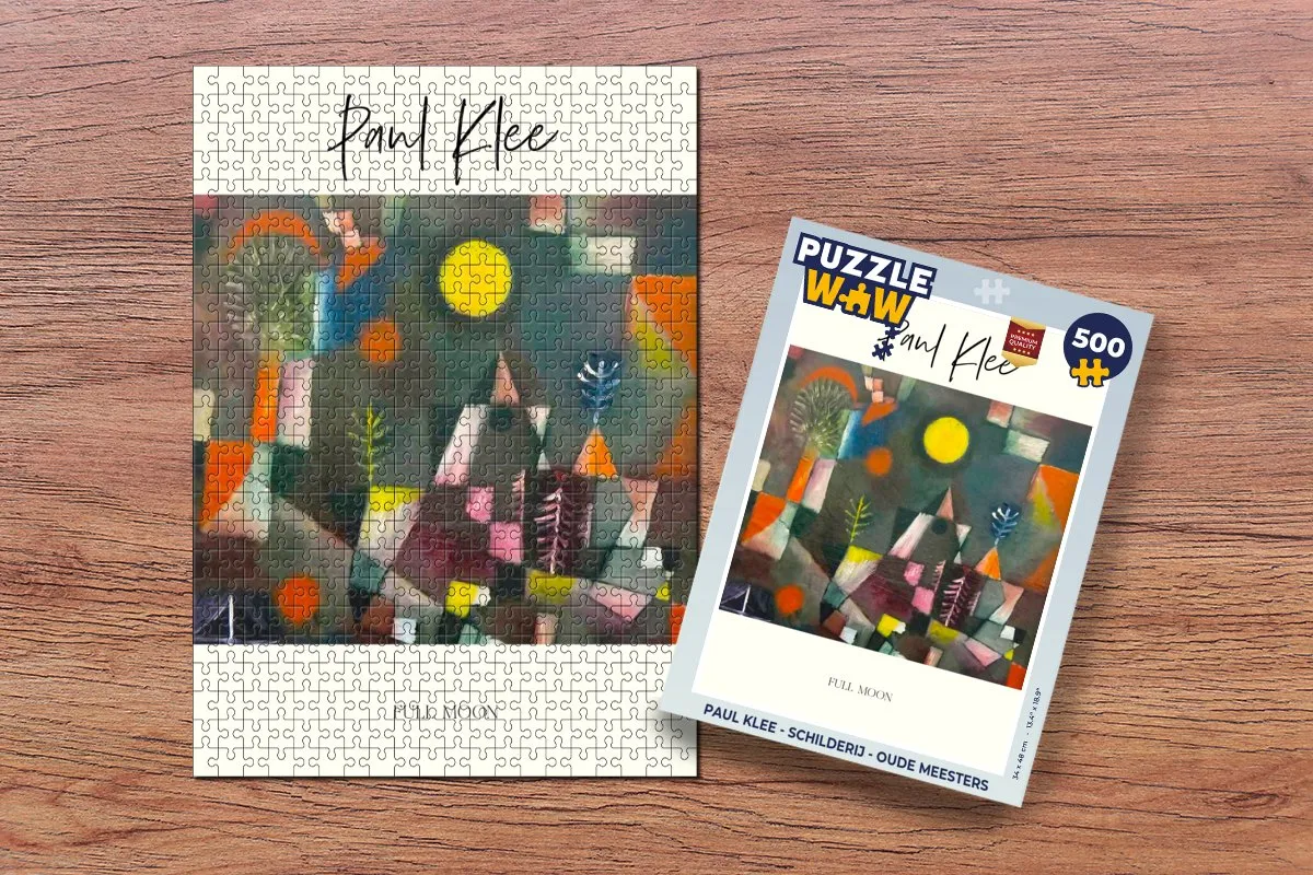 PuzzleWow Paul Klee Legpuzzel 500 Stuks - Multicolor