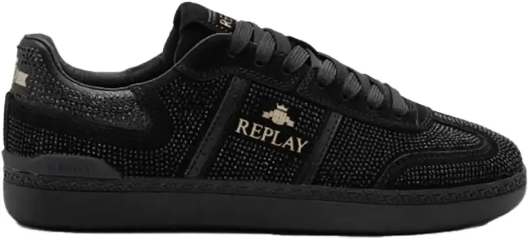 Replay Pyper Schoenen Zwart EU 39 Vrouw