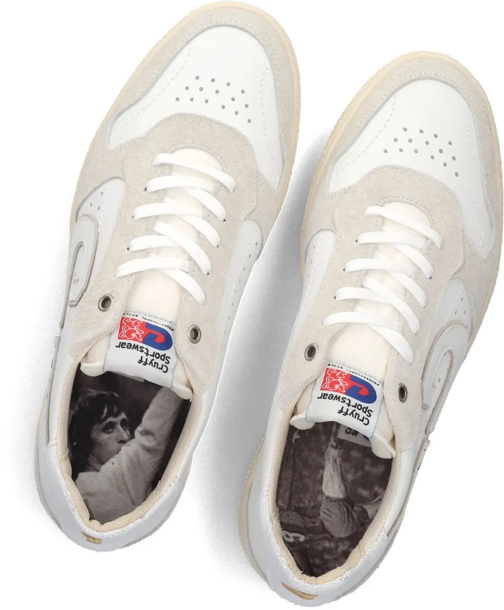 Cruyff Slice Sneakers Wit - Maat 46 - afbeelding 5 van 6