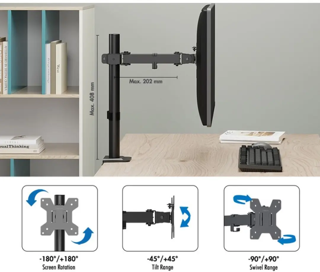 LogiLink BP0215 Monitorhouder