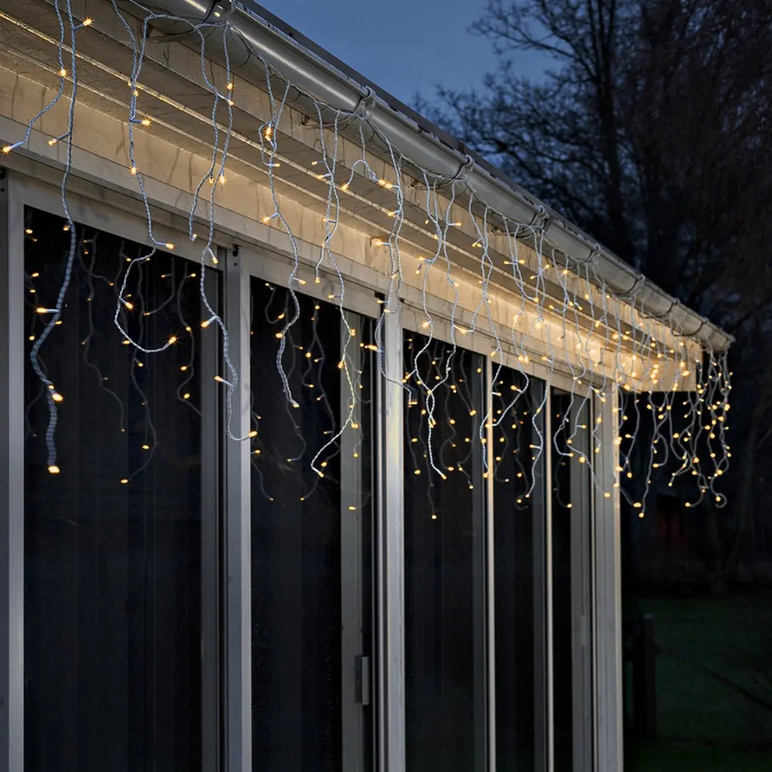 Konstsmide Lichtgordijn - 336 LEDs - Extra warm wit - afbeelding 6 van 6