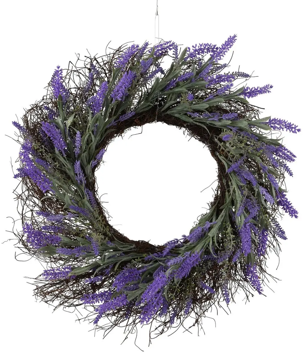Kaemingk Krans met Lavendel Ø55 H10 cm