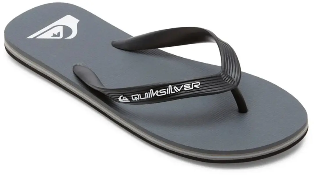 Quiksilver Molokai Core Slippers Grijs EU 39 Man