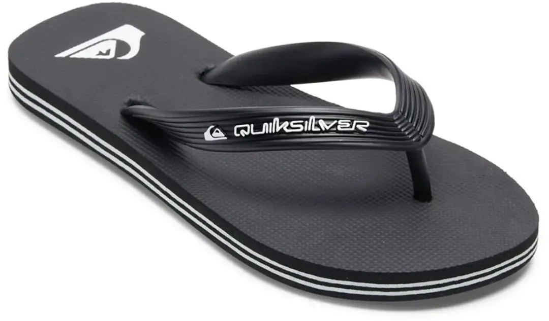 Quiksilver Molokai Core Slippers Zwart EU 33 Kinderen