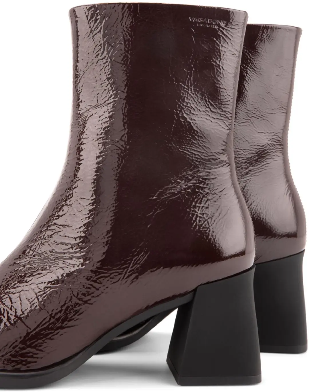 Vagabond Hedda patent leather chocolate