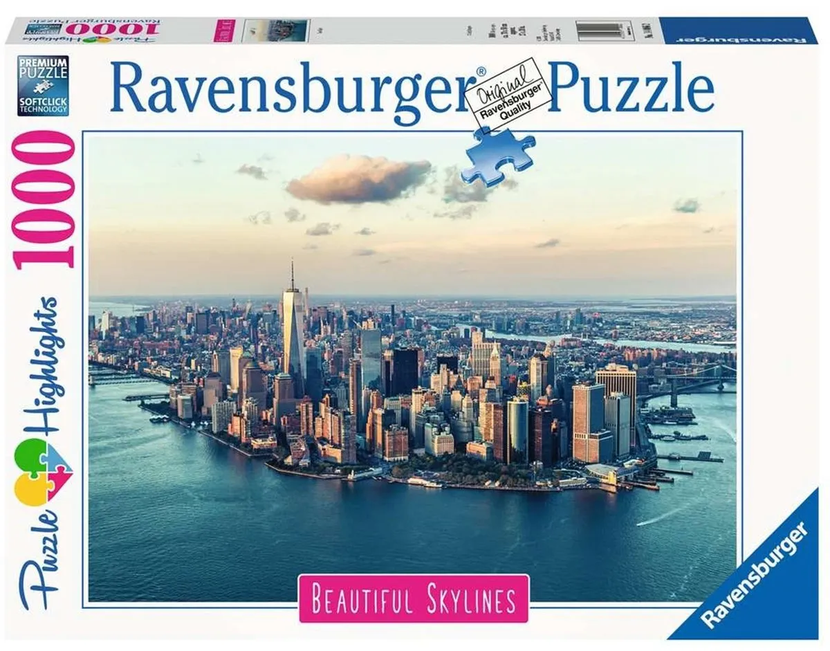 Ravensburger New York Puzzel 1000 Stuks - Multicolor - afbeelding 2 van 4