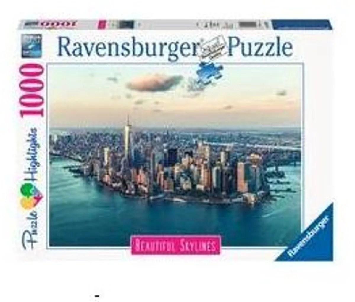 Ravensburger New York Puzzel 1000 Stuks - Multicolor - afbeelding 4 van 4